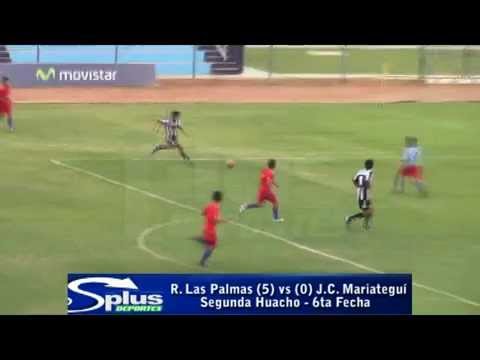REAL LAS PALMAS (5) vs (0) J.C. MARIATEGUÌ - Segunda Huacho - 6ta Fecha 2014.