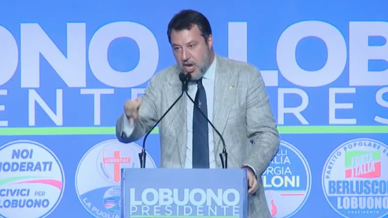 SALVINI CONTRO LANDINI: "SECONDO LUI È RICCO CHI GUADAGNA 2000€ AL MESE"