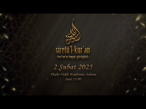 Siretü'l Kur'an - 79.Ders “ŞUARA” Suresi - Mustafa İslamoğlu