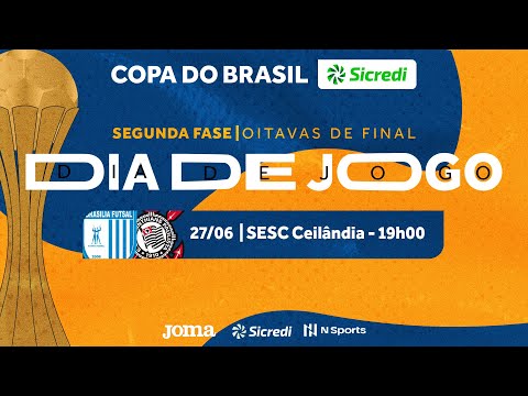 Copa do Brasil Sicredi 2023 - Brasília x Corinthians - 2ª Fase - Jogo Volta - Ao vivo