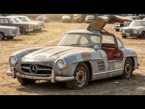 Thumbnail for ASMR Car Restoration | 1955 Mercedes-Benz 300 SLR | From Abandoned to Showroom Icon. by Mercedes-Benz 300 SLR