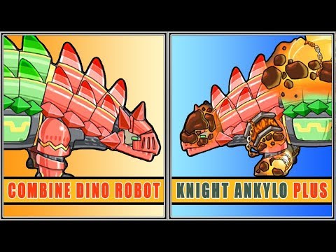 Dino Robot Knight Ankylo Plus