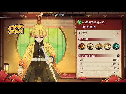 RAGE OF DEMON KING - ZENITSU SLEEP VER SHOWCASE GAMEPLAY