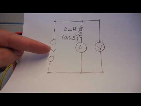 Impedanz - Demoversuch Wechselstromwiderstand einer Spule in Abhängigkeit der Frequenz