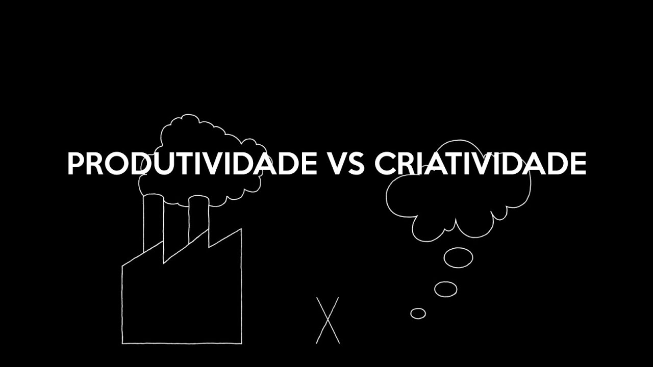 Produtividade x Criatividade.