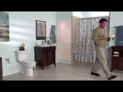 Champion 4 MAX 1.28 GPF/4.8 LPF Left Trip Lever 16-1/2-in. Elongated-Front Toilet // BONE // YouTube Video