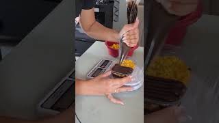 Produção de bolos no pote #confeitariaemcasa #bolonopote #chocolate #confeitaria #confeiteirainician