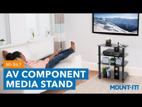 A/V Component Media Stand | MI-867 (Features)