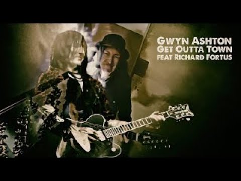 Gwyn Ashton feat Richard Fortus - Get Outta Town - official Fab Tone Records video