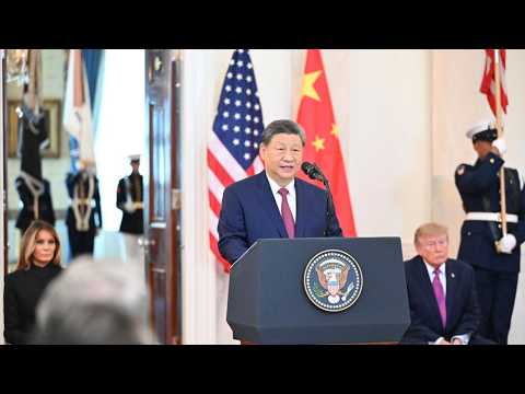 Watch: President Xi makes address at White House welcome ceremony