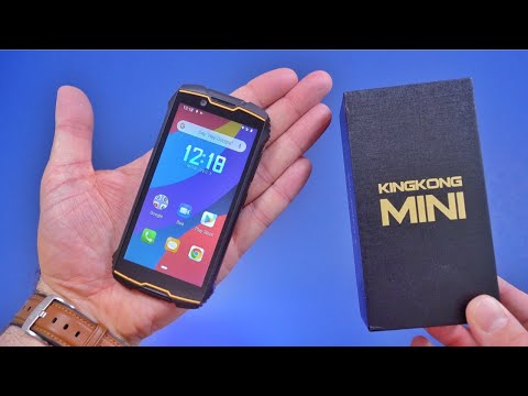 Smallest Rugged Phone Ever! Cubot KINGKONG Mini