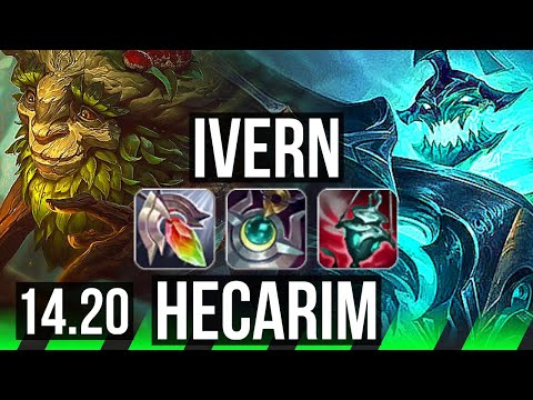 IVERN vs HECARIM (JGL) | 6/1/30, Dominating | EUW Diamond | 14.20