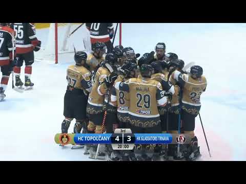 3. kolo HC Topoľčany – HK Gladiators Trnava 4:3pp (HIGHLIGHTY)