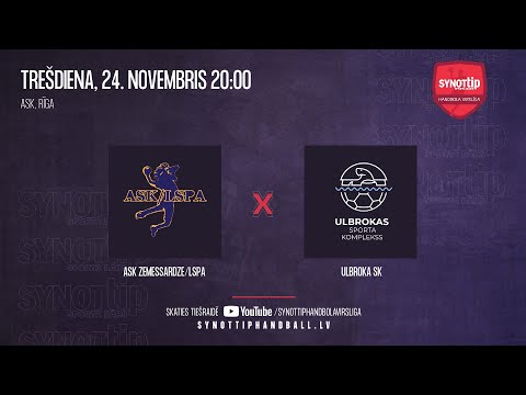 ASK Zemessardze/LSPA - Ulbroka SK | SynotTip handbola virslīga 2021/2022