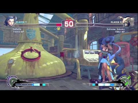 SSF4: tiaflatte (Rose) VS Extreme Sokoku (Zangief)