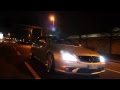 two mercedes cls @ night 