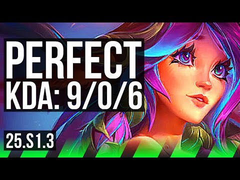 LILLIA vs DIANA (JGL) | 9/0/6, Legendary | KR Master | 25.S1.3