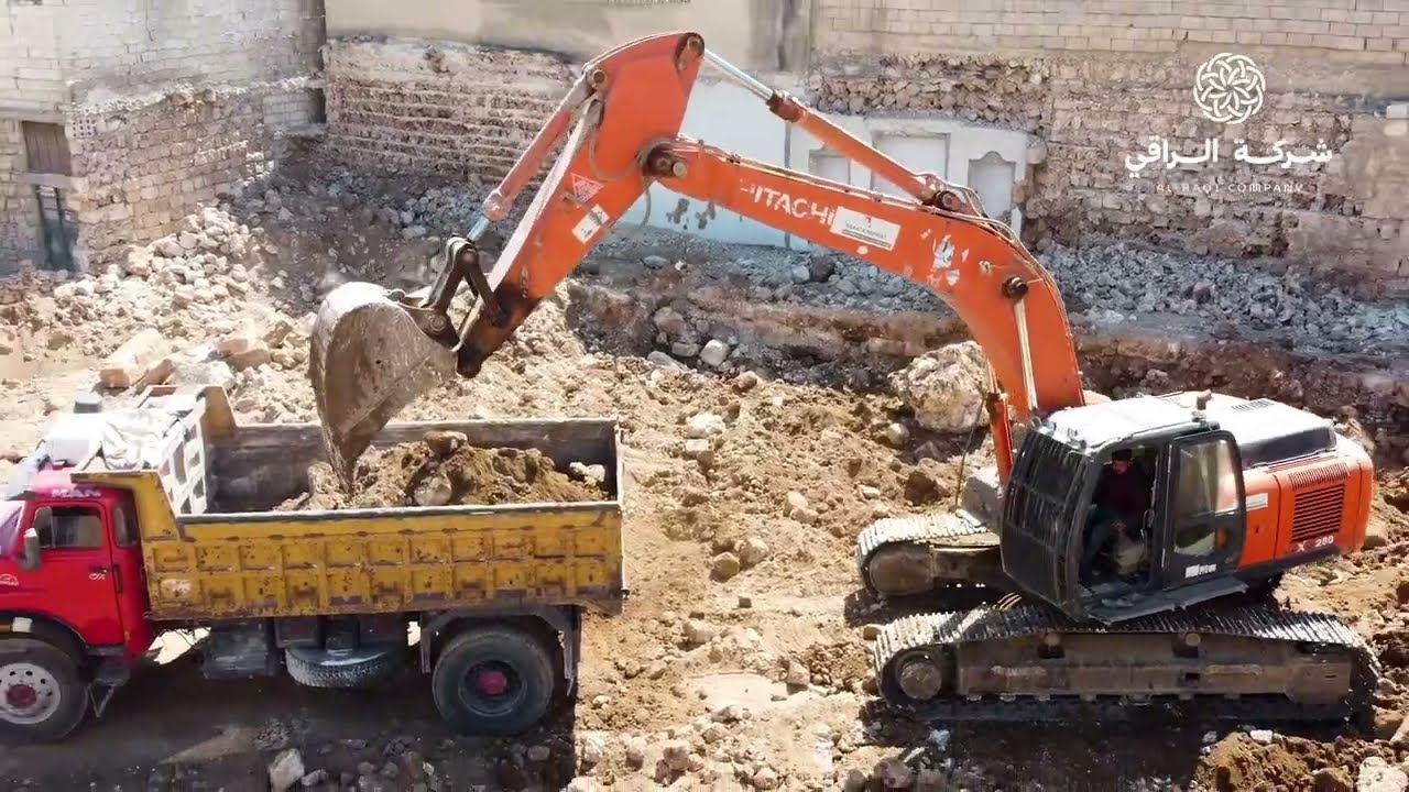 مقتطفات من أعمال شركة الراقي للإنشاءات في مدينة إدلب