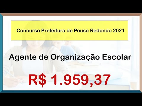 Apostila Específica Agente de Organização Escolar - Concurso Prefeitura de Pouso Redondo 2021