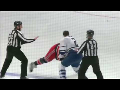 Dale Weise VS Luke Schenn 1/19/2011