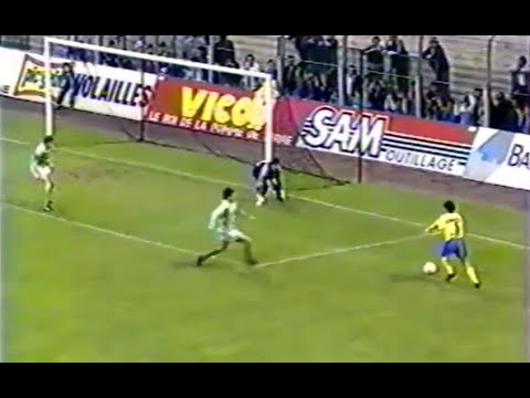 ASSE 1-2 Toulon - 38e journée de D1 1989-1990