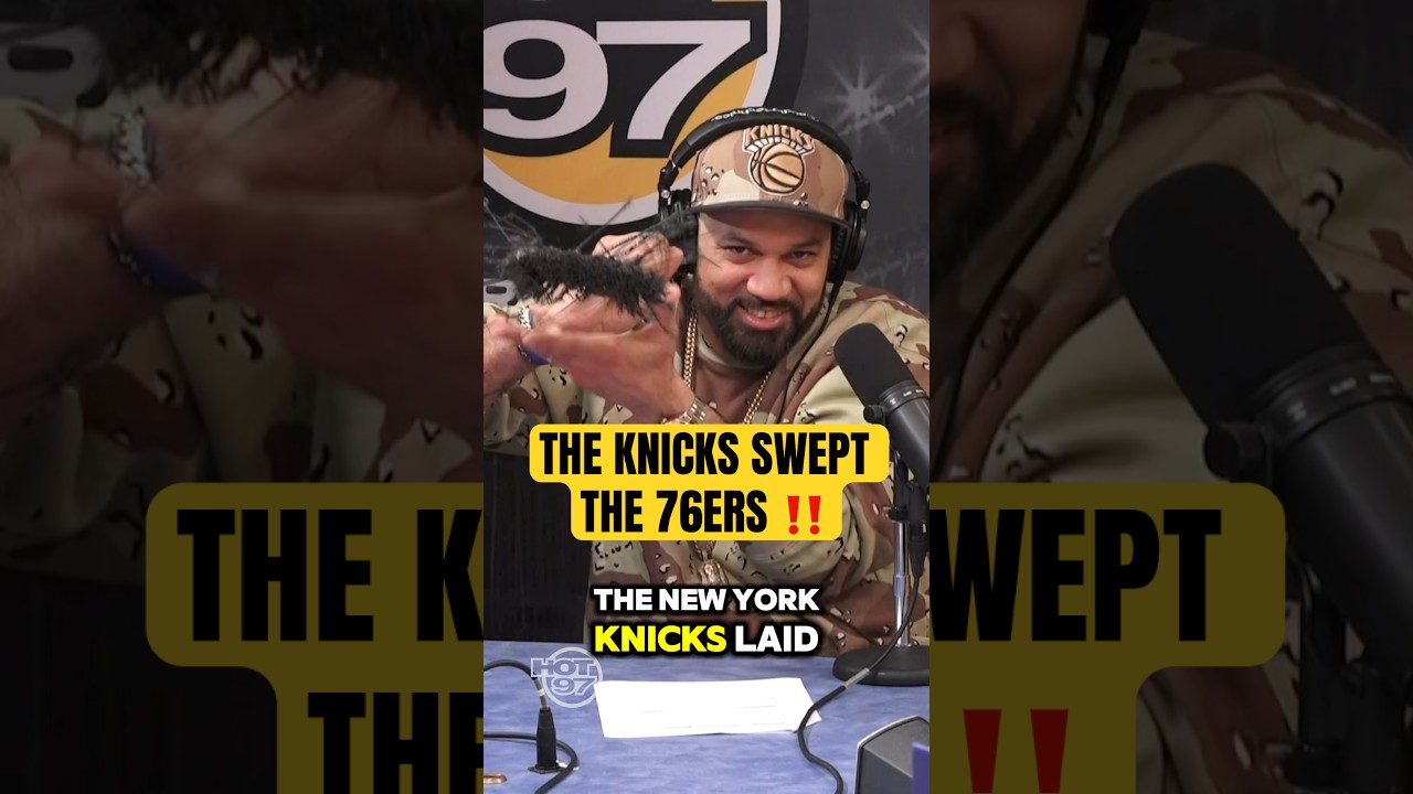 LETS GO KNICKS 🗣️🧹 #knicks #ny #morningswithmero