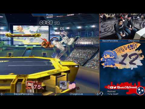 TO12 -  Chipgroove (ROB) vs BaconPancakes (Diddy) - Project M Pools