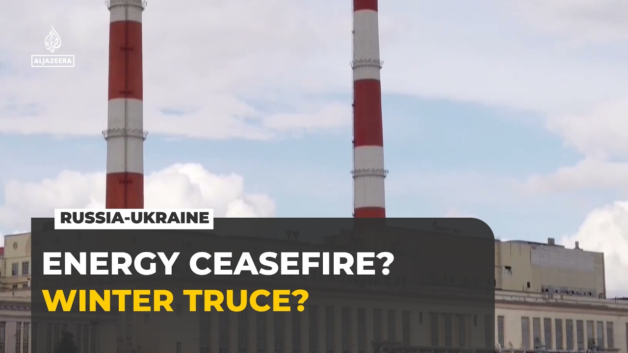Russia-Ukraine energy ceasefire talks as winter approaches