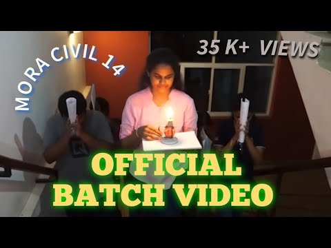 OFFICIAL BATCH VIDEO | Civil 14 Batch | University of Moratuwa #officialbatchvideo #moracivil14