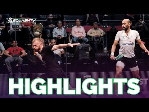 "ABSOLUTE BELTER!" 🙌 Makin v Ma. ElShorbagy | Black Ball Squash Open 2023 | QF HIGHLIGHTS!