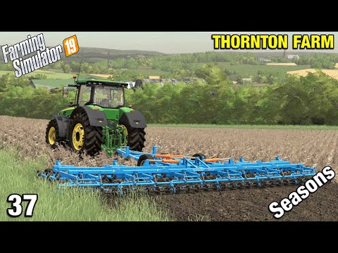 A NEW FIELD FOR CORN Thornton Farm Timelapse - FS19 Ep 37