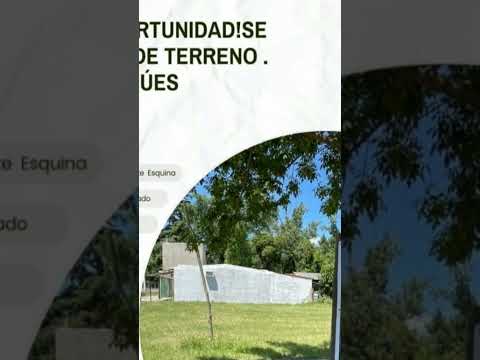 OPORTUNIDAD ÚNICA EN TIMBÚES! SE VENDE TERRENO EN ESQUINA USD 14000