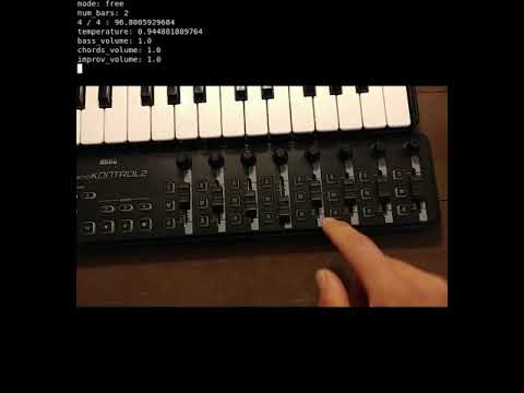 Performing Structured Improvisations with pre-trained Deep Learning Models (Chameleon)