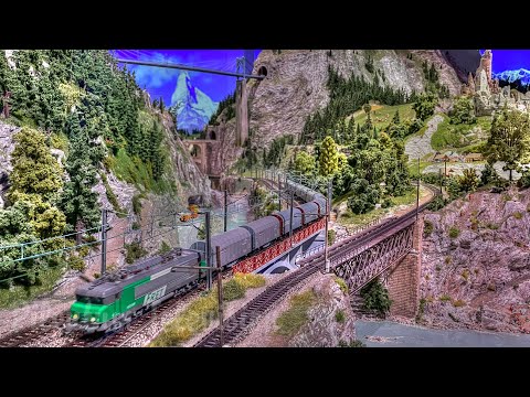 Mini World Lyon - O maior layout de modelo ferroviário na escala HO da França - Model Train Cab Ride