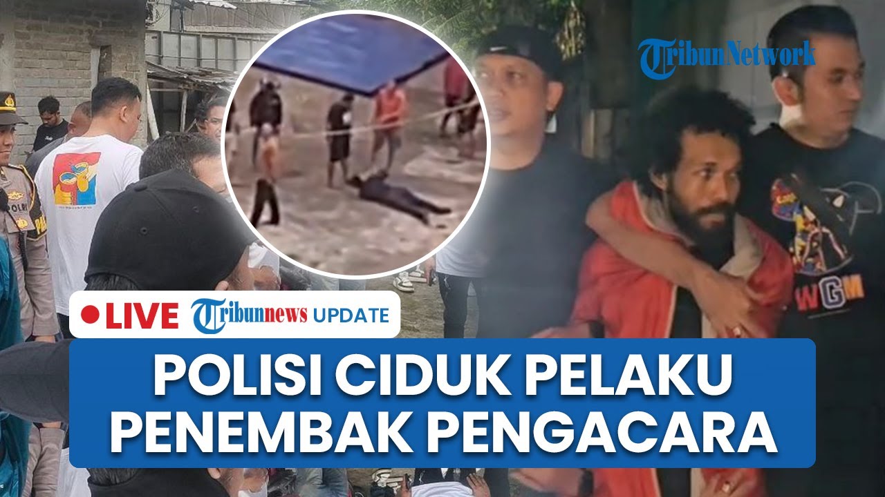 LIVE: Detik-detik Polisi Tangkap Penembak Pengacara di Tanah Abang, Pelaku Tak Berkutik di Jalan