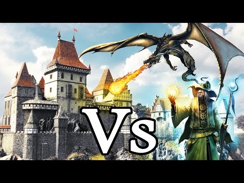 Would CASTLES be useful against Magic and Dragons? FANTASY RE-ARMED