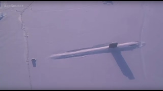 Всплытие подводной лодки в АРКТИКЕ !