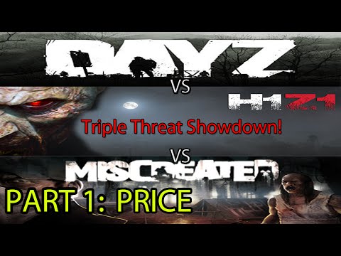 DayZ vs H1Z1 vs Miscreated Part 1: Price