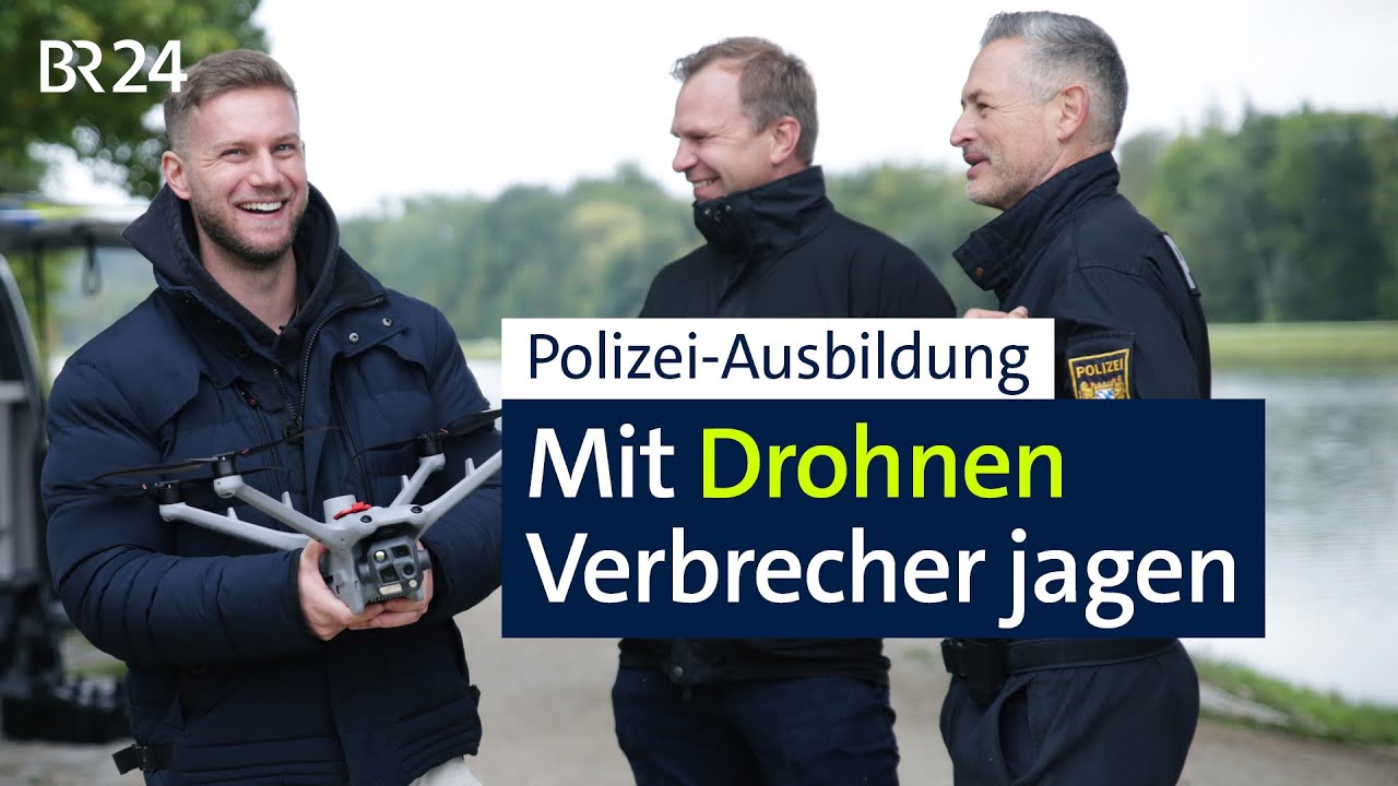 Ermittlung aus der Luft: Drohnen-Piloten bei der Polizei | BR24 vor Ort