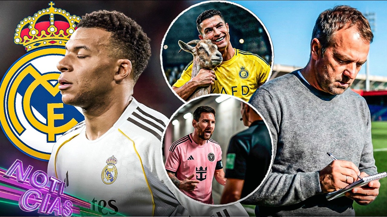Críticas a Mbappé | Revelan multas de Flick | "Cristiano será el G.O.A.T" | Messi vs árbitros