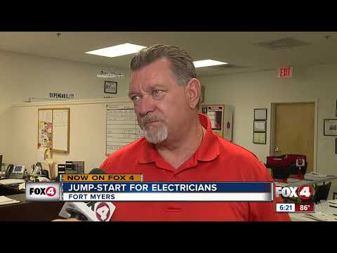 Contractor offer free electrician training in Fort Myers