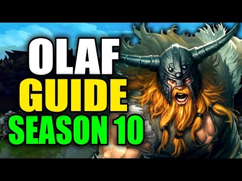 SEASON 10 OLAF GAMEPLAY GUIDE - (Best Olaf Build, Runes, Playstyle) - League of Legends