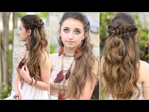 Braided Half Up | Hairstyles for Prom