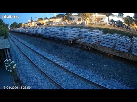 TREM AO VIVO SANTA ERNESTINA SP BRASIL