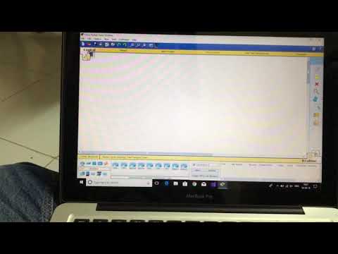 Using Packet Tracer, create a basic network of two computers using appropriate network wire.