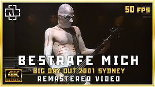 Rammstein - Bestrafe Mich 4K with subtitles Big Day Out Festival Sydney 2001 50fps remastered video