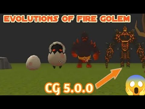 Evolutions of fire golem in chicken gun 5.0,0 concept chicken gun