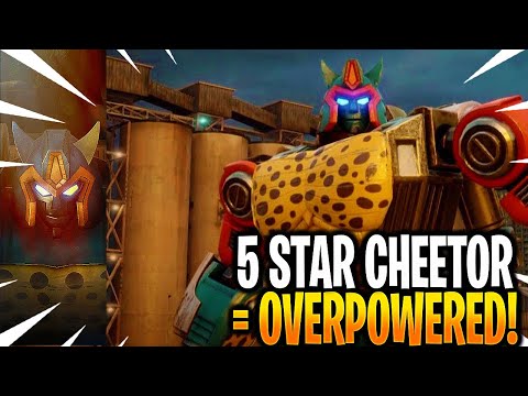 5 Star Cheetor Is Overpowered! - Transformers: Forged To Fight
