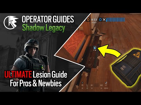 How To Play Lesion - Rainbow Six Siege