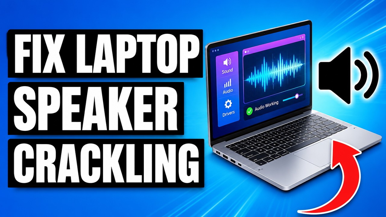 How To Fix Laptop Speakers Crackling Sound on Windows 11 - NEW